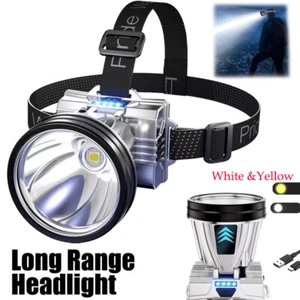 Faro Recargable Super Brillante Alta Potencia, Foco LED Exterior Impermeable - Imagen 1 de 17