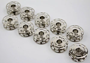 10x Spulen Metall für Bernina Doppelumlaufgreifer 1000, 1630 Artista Aurora uvm - Bild 1 von 2