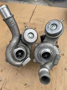 Juego turbocompresor Ford Lincoln 4 puertas 3,5 L OEM 790318-0006 GT1549SL - Imagen 1 de 13
