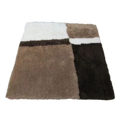 Batex WC Vorleger Toilettenvorleger Badematte Bad Teppich 60x60cm Edris  - Bild 1 von 2