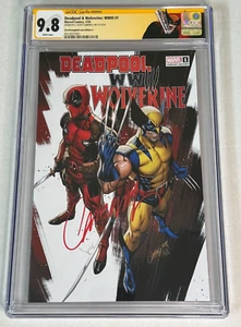 Deadpool & Wolverine Tercera Guerra Mundial #1 - CGC 9.8 Firmado por J Scott Campbell Etiqueta Personalizada - Imagen 1 de 4