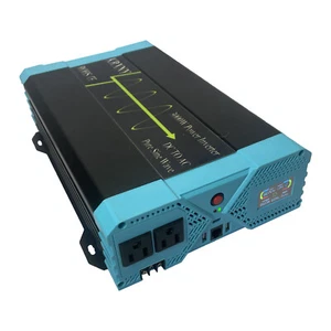 3000W Power Inverter 12V 24V 48V DC to 110V 230V AC Pure Sine Wave LCD Display - Picture 1 of 10