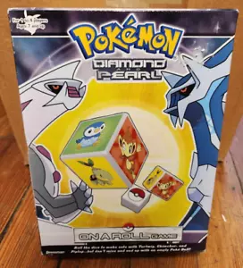 POKEMON Diamond and Pearl on a Roll Dice Game Pressman w/ Box 2007 - Picture 1 of 5