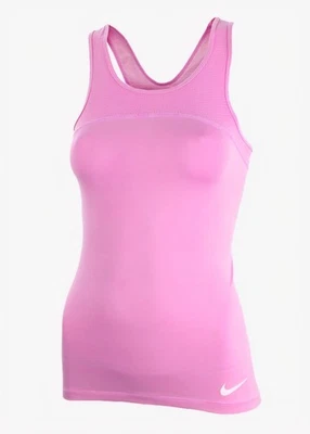 Tênis Nike Dri-Fit Pro Hypercool regata feminina tamanho XSmall coral rosa ativo - Imagem 1 de 4