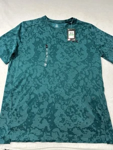 UNDER ARMOUR MEN'S L Large Loose Fit green Camouflage HeatGear NWT - Picture 1 of 5