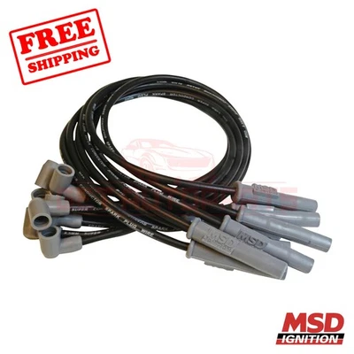 Juego de cables de bujía MSD se adapta a Ford F-150 1975-1976 Foto 1 de 2