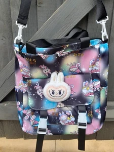 Labubu Schultasche Schultergurt Kinder Neu Schwarz Reisetasche - Bild 1 von 5