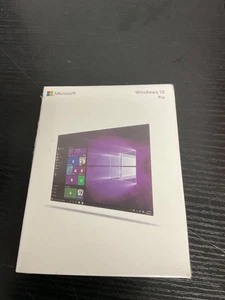 Microsoft Windows 10 Pro 32/64 Bit Sealed Retail Package USB Flash Drive - Picture 1 of 2