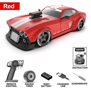 Kamtom 1 :32 Scale RC Drift Car 4WD High Speed Racing Car Double Wheel Replace - Picture 1 of 27