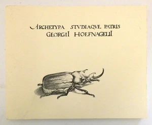 Archetypa Studiaque Patris Georgii Hoefnagelii 1592 Vignau-Wilberg PB - Picture 1 of 7