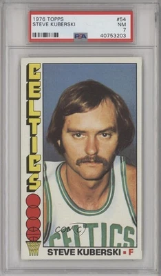 1976-77 Topps Steve Kuberski #54 PSA 7 - Image 1 of 2