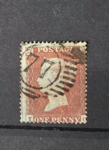 GB QUEEN VICTORIA SG 17 1D ROSSO MARRONE SC PERF 16 USATO - Foto 1 di 1