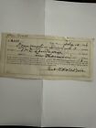 Vintage Cheque  Troy Pa 1896 First National Bank For $2000