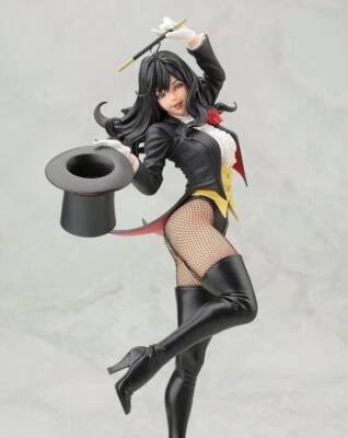KOTOBUKIYA DC Comics escala 1/7 Zatanna Bishoujo PVC modelo estatua Foto 1 de 4