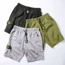 Men's and Women's Bermuda Shorts STONE and ISLAND Casual Fashion Loose--*