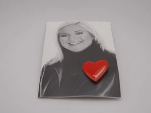 British Heart Foundation pin badge Take heart 40 years of progress design A - Picture 1 of 2
