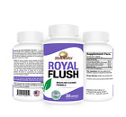 ROYAL FLUSH Detox Cleanse Weight Loss Fat Burn Supplement 30 Count