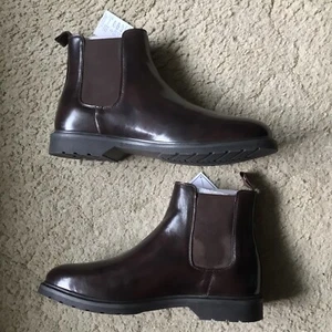 New & Boxed, Men's Wide Fit, Size 11 UK, Jacamo, Chocolate, Pull-On Chelsea Boot - Picture 1 of 12