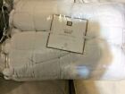 Pottery Barn Teen Pom Pom Twin Quilt NWT!  White 100% Cotton 