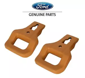 2024-2025 Ford F150 Tremor Orange OEM Front Tow Hooks Pair for Modular Bumper - Foto 1 di 6
