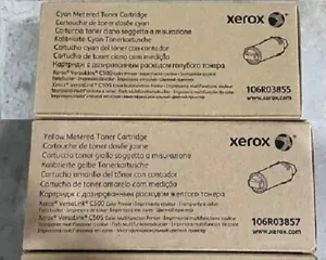 Genuine Sealed Cyan and Magenta Versalink C500 C505 Toners - READ LISTING !!! - Picture 1 of 1