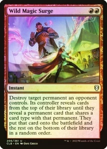 Wild Magic Surge FOIL - 206/361 - Uncommon - Commander Legends CLB MTG - Picture 1 of 1