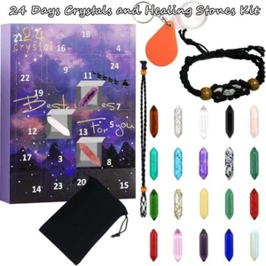 Stone Collector Christmas Advent Calendar Healing Crystal Advent Calendar - Picture 1 of 8