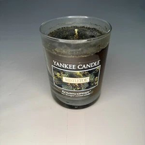 Yankee Candle Mistletoe Housewarmer Candle 10 oz. Jar No Lid DISCONTINUED & HTF! - Picture 1 of 6