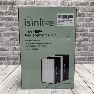 2 Pack A2 H13 HEPA Replacement Filter Compatible with 3M Filtrete Room Air Pu... - Picture 1 of 2