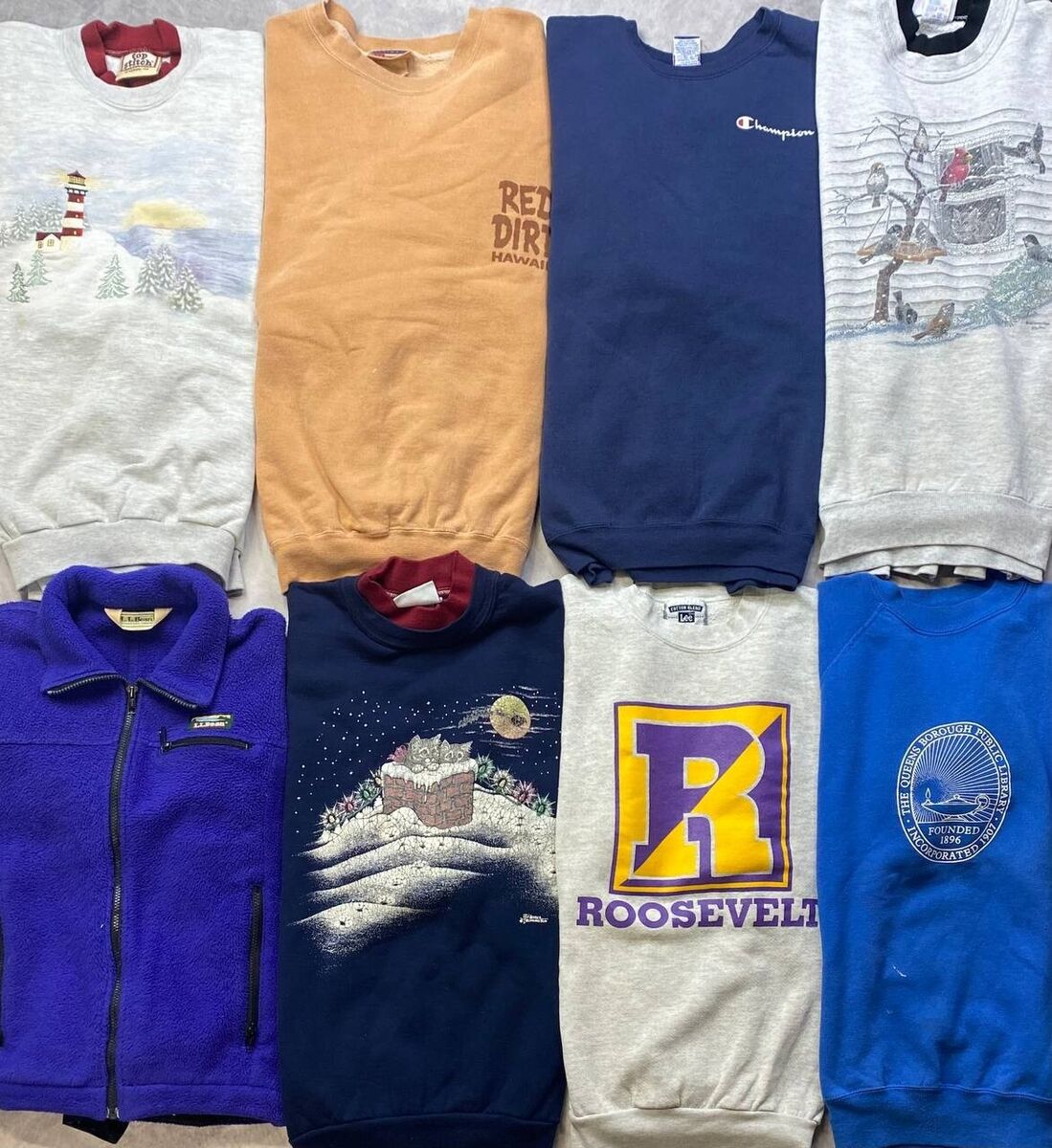 Vintage 90s Sweatshirts Sports Nature Champion LL Bean Vintage 90s Sweatshirts Sports Nature Champion LL Bean