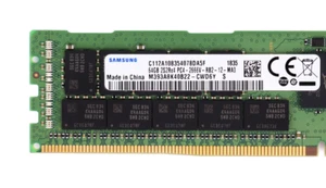 Samsung 64GB DDR4 2666MHz RDIMM (M393A8K40B22-CWD6Y) Registered ECC Server RAM - Picture 1 of 2