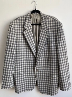 Authentic Luxury Rare Vintage 90’s ISTANTE VERSACE Wool Cashmere Blazer 54 - Image 1 of 4