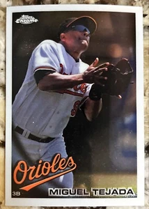 2010 Topps Chrome - #52 Miguel Tejada - Picture 1 of 2