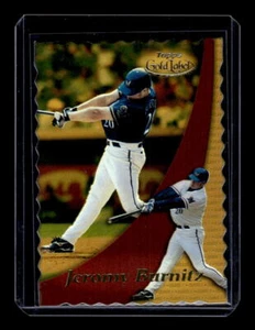 2000 Topps Gold Label #43 Jeromy Burnitz Class 1 Gold #/100 - Picture 1 of 2
