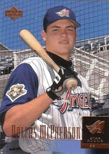2001 Upper Deck Prospect Premieres #3 Dallas McPherson RC Anaheim Angels