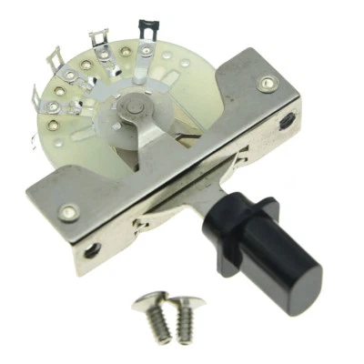 Interruttore selettore pickup chitarra 3 vie adatto per chitarre Strat Tele Telecaster - Immagine 1 di 4