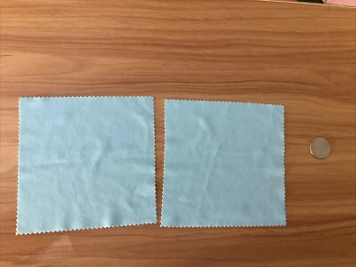 (PACOTE COM 2) Pano de Limpeza de Microfibra 5” X 5” Para Óculos de Lente de Câmera, Telefones Grátis - Imagem 1 de 2