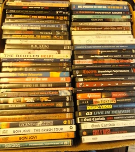 MUSIC / CONCERT DVDS U PICK $2 EACH UPDATED 6/24 - Picture 1 of 78