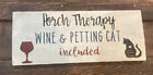 Porch Therapy Handmade Wooden Signfrom reclaimed wood.
