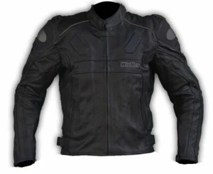 Chaqueta De Cuero Racing Para Moto Con Protecciones Homologadas - Imagen 1 de 9