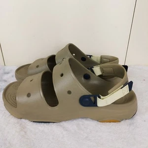 Herren Klassisch All Terrain Clogs Sandalen Schuhe Sommer Urlaub Beige UK11 Neu ohne Etikett - Bild 1 von 11