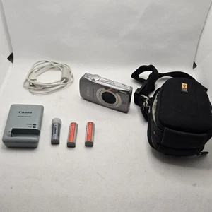 canon ixus 1000 hs Digital Camera - 3 Batteries, Charger, Bag - Free Post - Picture 1 of 16