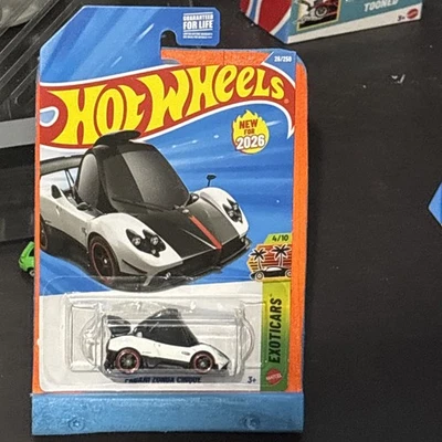 Hot Wheels Pagani Zonda Cinque Nuevo Para 2026 B Estuche Mainline Coches Exóticos 25/250 Foto 1 de 2