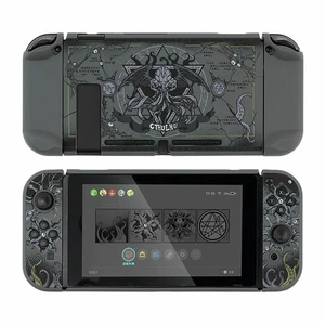 Great Cthulhu Dark Myth Switch Shell Split Shell Black Hard Case Cover - Picture 1 of 7