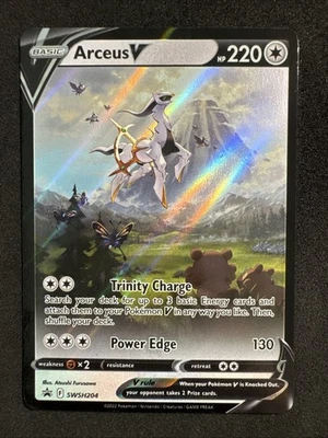 Arceus V SWSH204 SWSH: Sword & Shield Promo Cards Holo Pokemon - Image 1 of 4