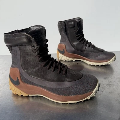 Nike Zoom Kynsi Botas Jacquard Para Mujer Talla 7.5 Cuero Marrón Impermeables 806978-202 Foto 1 de 4