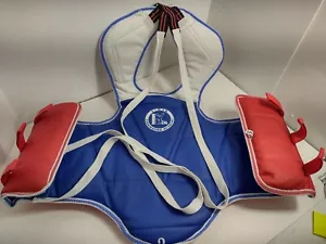 I-KICK Taekwondo Academy Arte Marcial Protector de pecho Karate Sparring Gear Pad # 2 - Imagen 1 de 11