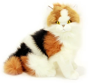 ~❤️~Calico Tortoise Shell Persian CAT Alfio BOCCHETTA 34cm soft toy BNWT~❤️~ - Picture 1 of 4