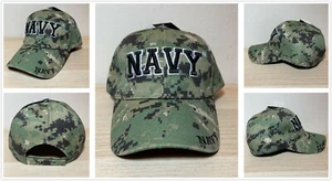 NUEVAS LLEGADAS Licencia Oficial NAVY Bordado Letras NWU III Camuflaje Gorra Sombrero  - Imagen 1 de 6