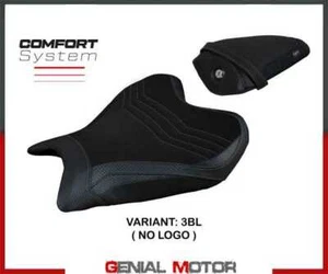 Rivestimento sella Thera comfort system Nero BL T.I. per Yamaha R7 2021 > 2023 - Foto 1 di 2